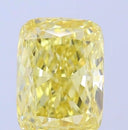 4.33ct Fancy Intense Yellow Cushion Cut VVS2 Loose Diamond – IGI LG809661847