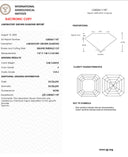 3.08ct E Color Asscher Cut VVS2 Loose Diamond | IGI LG826611187