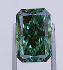 5.03ct Fancy Vivid Green Radiant Cut VS1 Loose Diamond – IGI LG765630080