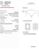 4.04ct Fancy Vivid Green Cushion Cut VVS2 Loose Diamond – IGI LG836673820