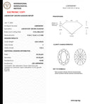 8.00ct F Color Moval Brilliant VVS2 Loose Diamond – IGI LG809689481