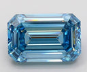 5.05ct Fancy Vivid Blue Emerald Cut VVS2 Loose Diamond – IGI LG782623657