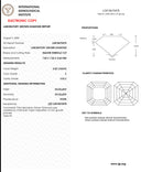 3.02ct E Color Asscher Cut VVS2 Loose Diamond – IGI LG818670478