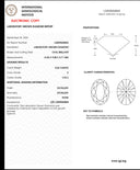 5.03ct E Color Oval Brilliant VVS2 Loose Diamond – IGI LG839654844