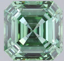 3.50ct Fancy Vivid Green Square Emerald Cut VVS2 Loose Diamond – IGI LG756509280
