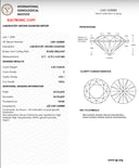 2.50ct E Color Round Brilliant Cut VVS1 Loose Diamond – IGI LG811628880