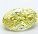 5.01ct Fancy Intense Yellow Oval Modified Brilliant VS2 Loose Diamond – IGI LG764665391