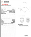 4.10ct Fancy Vivid Pink Pear Cut VS1 Loose Diamond – IGI LG837661400