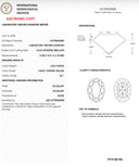 6.04ct Fancy Intense Yellow Oval Cut VS1 Loose Diamond – IGI LG795630650