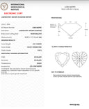 5.01ct Fancy Intense Pink Heart Cut VVS2 Loose Diamond – IGI LG801682992
