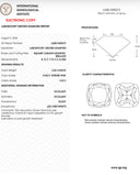 3.03ct Fancy Intense Pink Cushion Cut VVS2 Loose Diamond – IGI LG821695373