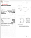 4.03ct Fancy Vivid Green Cushion Cut VVS2 Loose Diamond – IGI LG807640768