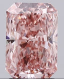 2.06ct Fancy Vivid Pink Radiant Cut VVS2 Loose Diamond – IGI LG729550255