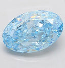 3.43ct Fancy Vivid Blue Oval Modified Brilliant VVS2 Loose Diamond – IGI LG801621782