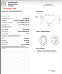 6.07ct Fancy Intense Yellow Oval Cut VVS2 Loose Diamond – IGI LG742508579