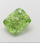4.04ct Fancy Vivid Green Cushion Cut VVS2 Loose Diamond – IGI LG836673820