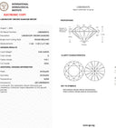 5.05ct Ideal Cut Round Brilliant D color VVS1 - IGI LG823652376