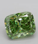 4.01ct Fancy Vivid Green Cushion Cut VVS2 Loose Diamond – IGI LG698539534