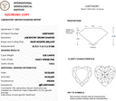 5.00ct Fancy Intense Pink VVS2 Heart Modified Brilliant Cut Loose Diamond – IGI LG837663401