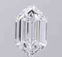 4.00ct E Hexagonal Modified Step Cut VVS2 Loose Diamond – IGI LG829605920