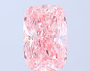7.10ct Fancy Vivid Pink Cushion Lab Grown Diamond VS1 – IGI LG805637974