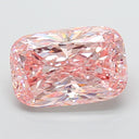 7.05ct Fancy Intense Pink Cushion Lab Grown Diamond VS1 – IGI LG800620017