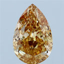 4.06ct Fancy Brownish Yellow Pear Cut VS1 Loose Diamond – IGI LG795671779