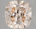 3.10ct Fancy Orange Pink Cushion Cut VVS2 Loose Diamond – IGI LG729593395