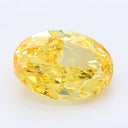 3.16ct Fancy Vivid Yellow Oval Cut VVS2 Loose Diamond – IGI LG805690037