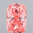 3.76ct Fancy Vivid Pink Cushion Cut VVS2 Loose Diamond – IGI LG806618029