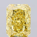 4.01ct Fancy Vivid Yellow Radiant Cut VVS2 Loose Diamond – IGI LG813665089