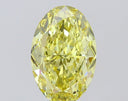 6.04ct Fancy Intense Yellow Oval Cut VS1 Loose Diamond – IGI LG795630650