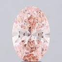 6.06ct Fancy Vivid Pink Oval Cut VVS2 Loose Diamond – IGI LG734530248