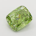 4.02ct Fancy Vivid Green Cushion Cut VS1 Loose Diamond – IGI LG818616147