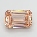 4.04ct Fancy Intense Brown Pink Emerald Cut VS1 Loose Diamond – IGI LG833627174