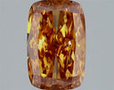 2.71ct Fancy Vivid Brown Orange Cushion Modified Brilliant VS1 Loose Diamond – IGI LG710590673