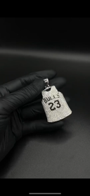 The G.O.A.T. “23” Diamond Pendant- 14K Gold
