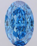 5.03ct Fancy Vivid Blue Oval Modified Brilliant VS1 Loose Diamond – IGI LG800645167