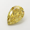 4.04ct Pear Cut Fancy Intense Brownish Yellow VS1 clarity Lab Diamond - IGI LG739593615