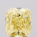 3.03ct Fancy Intense Yellow Cushion Cut VS1 Loose Diamond – IGI LG790647625