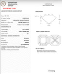 10.61ct Fancy Intense Pink Asscher Cut VS1 Loose Diamond – IGI LG829607626