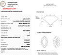 5.08ct F Moval Brilliant Cut VVS2 Loose Diamond – IGI LG816616837