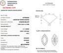 2.11ct Fancy Vivid Blue VVS2 Marquise Brilliant Loose Diamond – IGI LG799626434