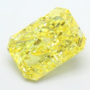 4.02ct Fancy Vivid Yellow Radiant Cut VVS2 Loose Diamond – IGI LG778670919