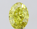3.01ct Fancy Intense Yellow Oval Modified Brilliant VVS2 Loose Diamond – IGI LG761513809