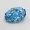 3.01ct Fancy Vivid Blue Oval Modified Brilliant VVS2 Loose Diamond – IGI LG795644133