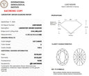 3.07ct D VVS2 Oval Brilliant Cut Loose Diamond – IGI LG837683698