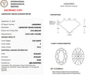 3.08ct E VVS2 Oval Brilliant Loose Diamond – IGI LG833699894