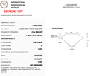 3.09ct D VVS2 Oval Brilliant Cut Loose Diamond – IGI LG835640585
