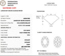3.09ct Fancy Intense Pink Oval Modified Brilliant VVS2 Loose Diamond – IGI LG826676882